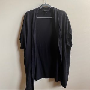 Lane Bryant black sweater shirt sleeve 22/24